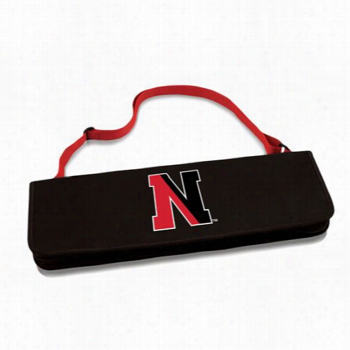 Picnic Time 747-03-100-824-0 Metro Northeastern University Huskies Digital Print Bbq Tote In Red