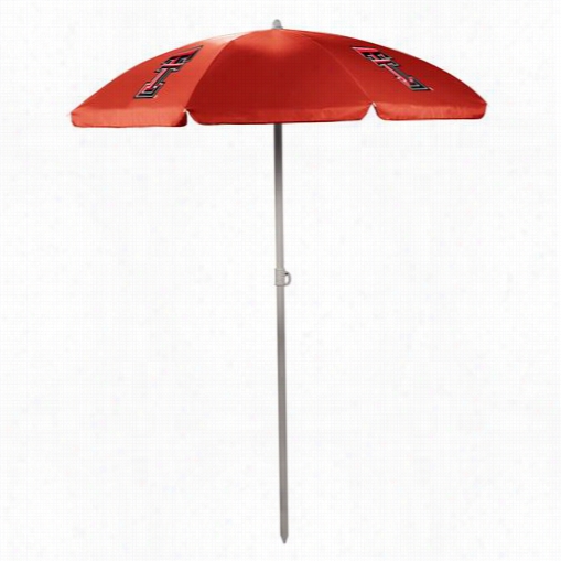 Picnic Time 822-000 Texas Tech University Red Raiders Digita L Print Umbrella