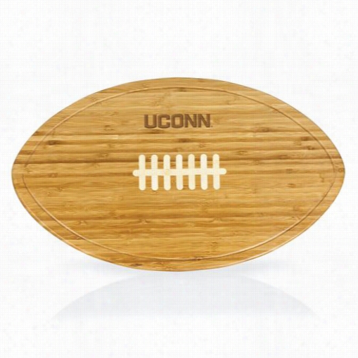 Picnic Time 908-00-505-143-0 University Of Connecticut Huksies Kickoff Engraved Cutting Board In Aturzl Wood