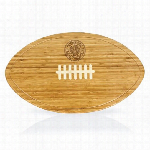 Picnic Time 908-00-505-283-0 Uniersity  Of Louisiana Lafayett E Ragin Cajuns Kickoff Engraved  Cutting Board In Natural Wood