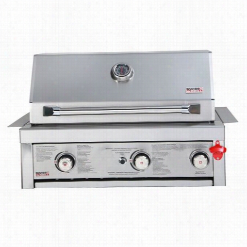 Swiss Grills Bi-320 Zurich Built In Grill In Stainless Steel