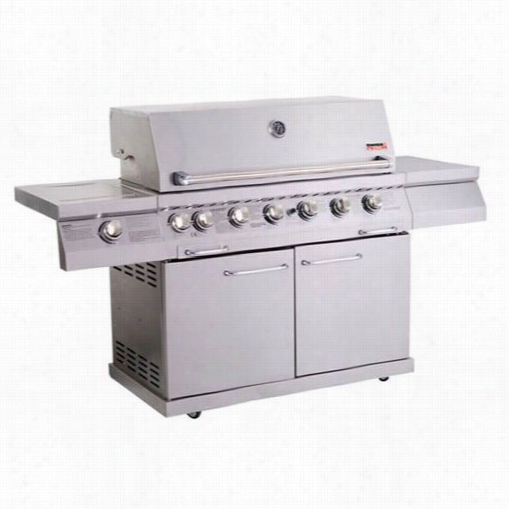 Swiss Grills Z-650 Zurich All Staihless 6 Burner Grill Withp Lus Rotisserie