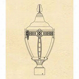 Hanover Lantern B17330 Small Clifton Park 1 Light Outdoor Post Lamp