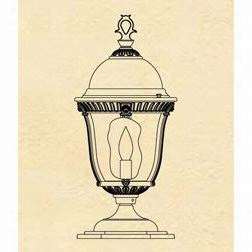 Hanover Lantern B54260 Small Milano 25w 1 Lightoutdoor Pier Lamp