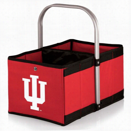 Picnic Tim E54 6-00 Urban Basket Indiana University Hoosiers Digital Print Basket