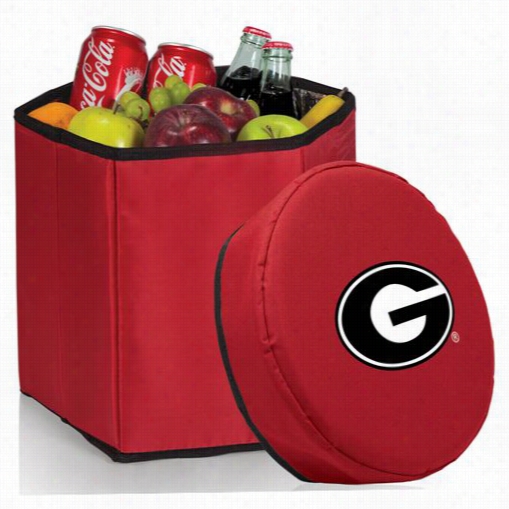 Picnic Time 596-00 Unnievrsigy Of Georgia Bulldogs Digital Prunt Bongo Cooler And Seat