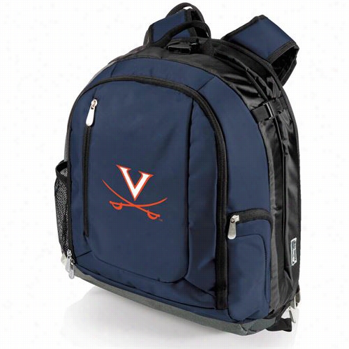 Picnic Time 730-00-138-594-0 Pt Navigator University Of Vriginia Cavaliers Digital Print Cooler Backpack In Ships