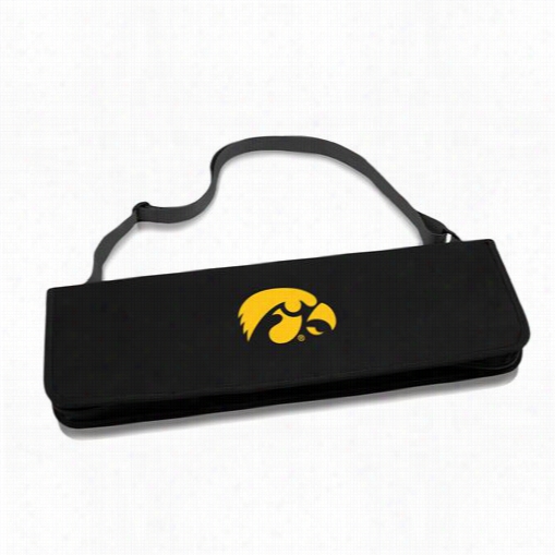 Picnic Ttime 747-03-175-224-o Metro Uivresity Of Iowa Hawkeyes Digital Print Bbq Carry In Black