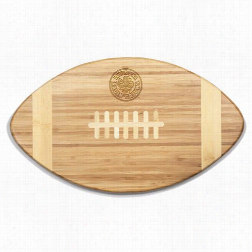 Picnic Time 96_00-505-283-0 Touchd Own U Of Louiisiana Ragin Cajuns Engraved Cutting Board In Natural