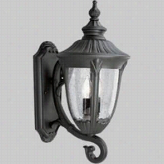 Advancement Lighting P5823-31 Meridian 2 Light Wall Lantern In Black