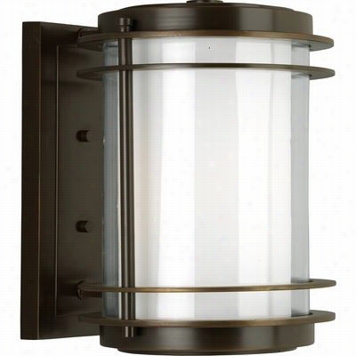 Progress Lighting P5897-108 Penfield Outdoor 1 Lighto Utdoor Wall Sconce In Oil Rubbbed Brass