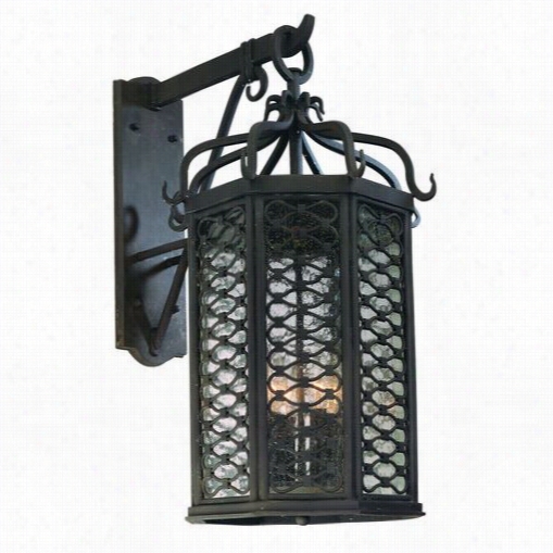 Troy Lighting B2374oi Los Olivos 25-3/4""h 4 Light Incandescent Outdoor Wall Sconce I Nold Iron