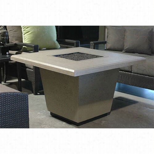 American Fyre Designs 640 Cosmopolitan Square Firetable With  Key Valve