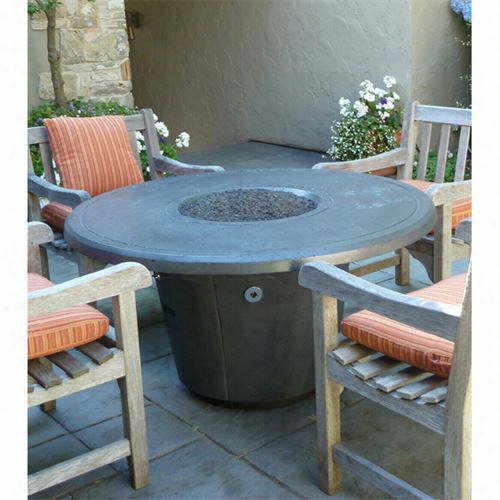 Americcan Fyre Designs 645 Cosmopolutan Round Firetable With Key Valve