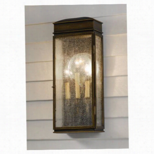 Feiss Ol7402astb Whitaker 3 Light Wzll  Lantern In Astr Al Bronze