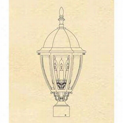 Hanover Lantern 12430 Medium Sturbridge 25w Per Socket 3 Light Outdoor Post Lamp