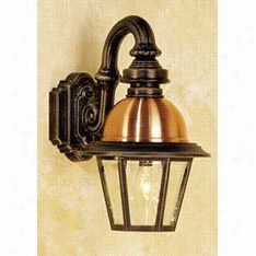 Hanover Lantern B512frma Small South Bend Ptd Dome 25w 1 Light Outddoor Wall Light