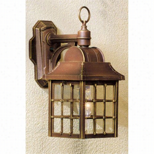 Hanover Lantern B8212rm Little Revere 60w 1 Light Outdoor Wall Ligt