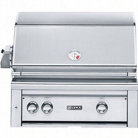 Lynx L30aasrng Profe Ssional 30"" Natural Gas Built In Grill With All Proser2 Buener And Rotisserie