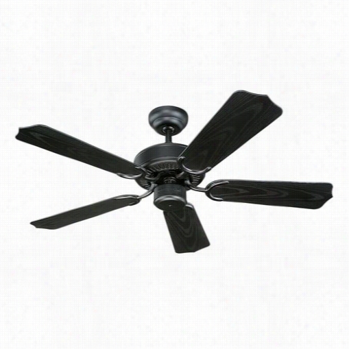 Monte  Carlo Fnas 5wf42bk Weathe Rford Ii 42"& Quot; Outdoor Blow  In Matte Black - Blades Included