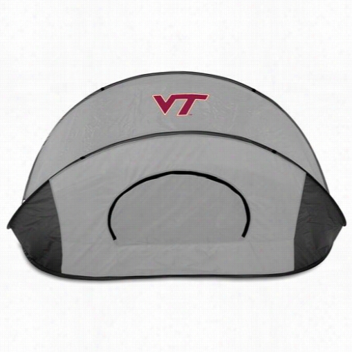 Picnic Time 113-00-105-603-0 Manta Virginia Tech Hokies Digital Newspaper Shelterin Black