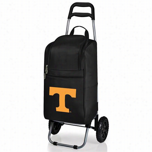 Picnoc Time 545-00-175-55 40- University Of Tennessee Volunteers Digital Print Cart Cooleer In Black