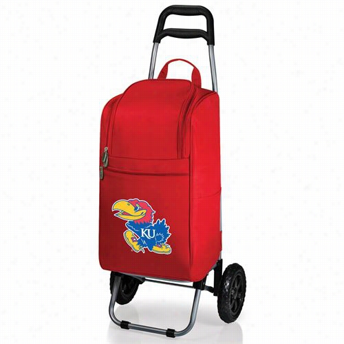 Picnic Time 545-00 Universit Of Kansas Jayhawks Digital Print Cart Cooler