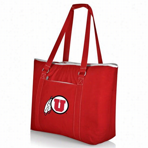 Picnic Time 598-00-100-024-1 Tahoe U Of Utah Utes Digital Print Cooler Tote In Red