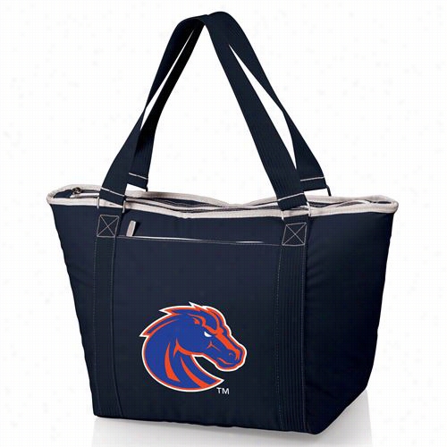 Picnic Time 619-00-138-702-0 Topanga Boise State Broncos M Broidered Cooler Tote In Navy