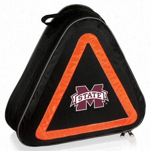 Picnic Time 699-00-179-384-0 Mississippi State University Digital Print Radside Emergency Violin  In Black