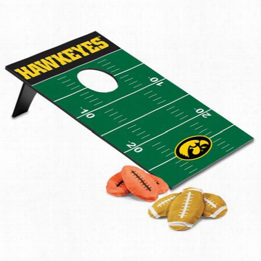 Picnic Time 7699-00-90-224-0 Uuniversity Of Oiwaa Hawkeyes Bean Bag Throw