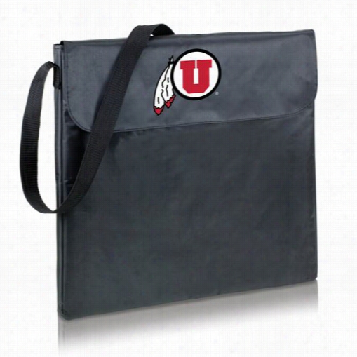 Picnic Period 775-00-175-024- X-grill University Of Utah Ufes Digital Print Bbq Grill In Black