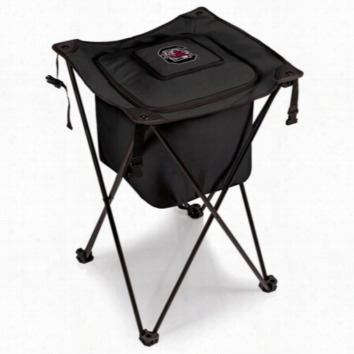 Picnic Time 779-00-179-524-0 University Of South Carolina Gamscocks Digital Print Sidekick Cooler In Bblack