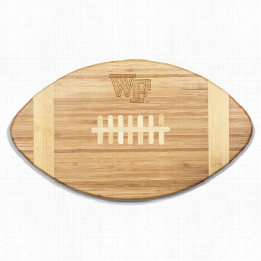 Piicnic Time 896-00-505-613-0 Touchdown Wake Forest Edmon Deacons Engrave Cutting Board In Natural