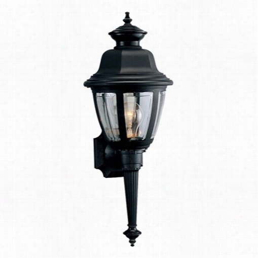 Progress Lighting P5738-31 Newport Ii 1 Light Wall La Ntern In Black