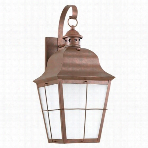 Sea Gull Lighting 89273ble Chatham 1 Light Outdoor Wall Lantern