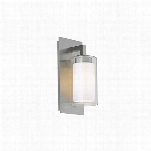 Feiss Ol13000b S Salinger 12""h 1 Light Outdoor Wall Sconce In Brushed Steel