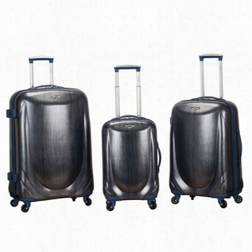 Fox Luggage F222 3 Piece Polyca Rbonate Spinner Set