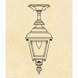 Hanover Lantern B2421 Small Plymouth 1 Light Outdoor Flush Mount