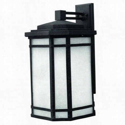 Hinkley Lighhting 1275vk-led Cherry Creek 20-3/4""h Single Light On The Ground Lighting Exterior Wall  Sconce In Vintage Black