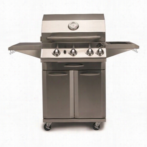 Jackson Grills Jls550  Lux 3 Burner Gas Grill In Stainless Steel