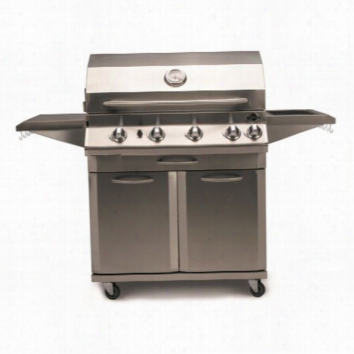 Jackson Grlils Jls 700 Llux 4 Burner Gas Grill In Stainless Steel