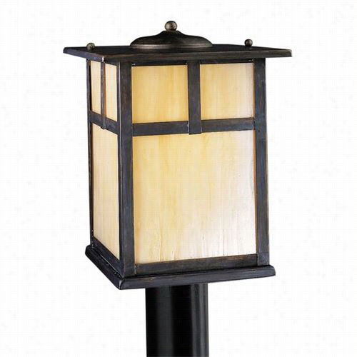 Kichler Lightijg 10959cv Alameda Fluorescent Outdoor Post Mount