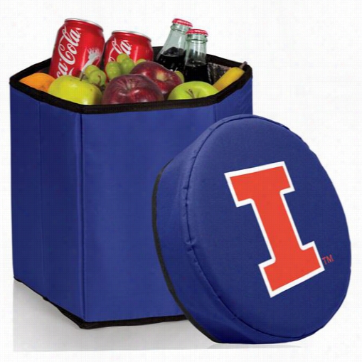 Picn Ic Time 596-00-138-214-0 University Of Illinois Fighting Illinid Igital Print Bongo Coole Rand Seat In Navy