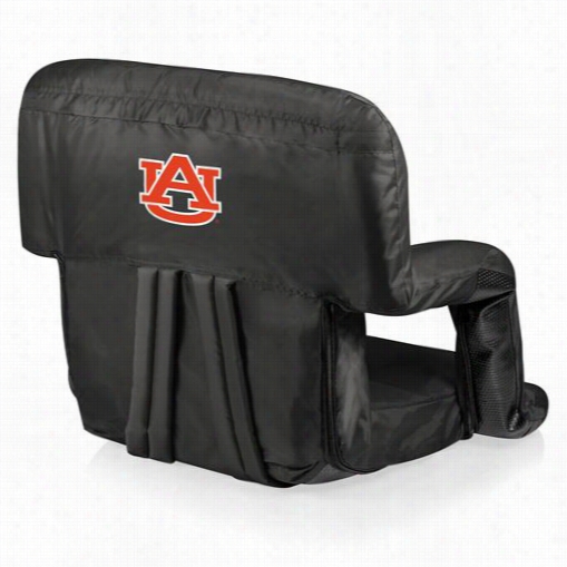 Picnic Time 618-00 -179-044-0 Ventura Auburn U Tigers Digital Print Seat In Black