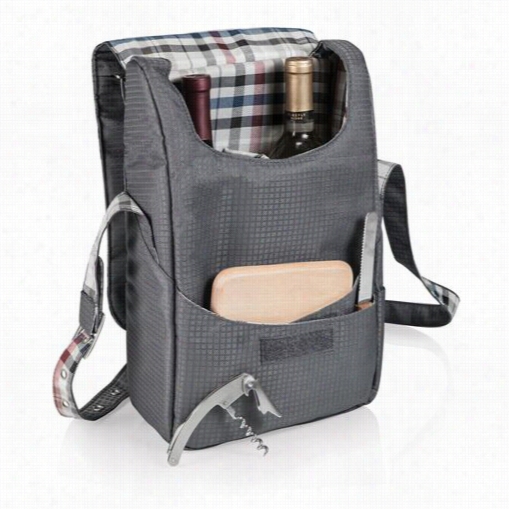 Picnic Time 621-04-778-000-0 Wensleydale Carnaby Stree Wine Tote