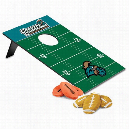 Picnic Time 769-00-901-7344-0 Coastal Carolina Chanticleers Bean Bag Throw