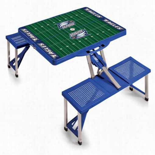 Picnic Time 811-00-139-105-1 Georgia Southern Eagles  Digital Print P Icni Csport Table In Blue