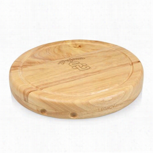 Picnic Time 854-00-505-093-0 Circo University Of Southern California Trojans E Ngraved Chopping Board In Natural Wood