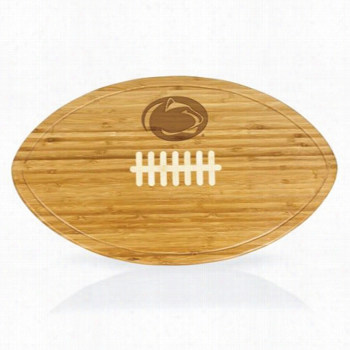 Pcnic Time 908-00-505 -493-0 Pennsylvania State Nittany Lions Kickoff Engraved Cu Ting Board In Natural Wood